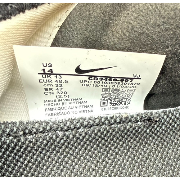 Size 14 Nike Air Zoom SuperRep Black White Volt Villains Edition CD3460-007 - Picture 2 of 12